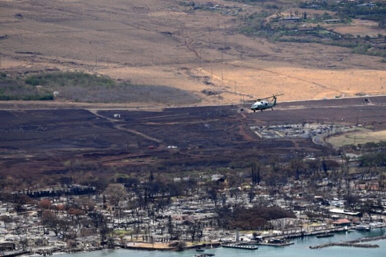 Incendie de forêt à Maui