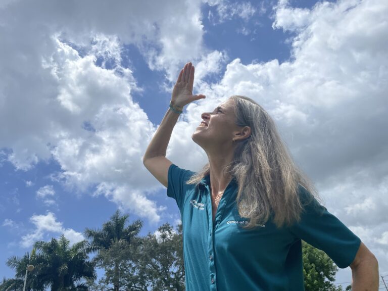Jane Gilbert, chief heat officer for Miami-Dade County, says not only is the heat here changing. Certain residents are more vulnerable than others. Credit: Amy Green/Inside Climate News.