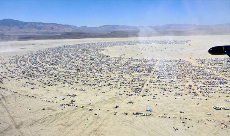 Burning Man Festival Closes Gates as Tropical Storm Hilary Leaves Black Rock Desert in Flood