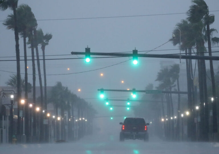 A stock photo of stormy conditions in Florida.