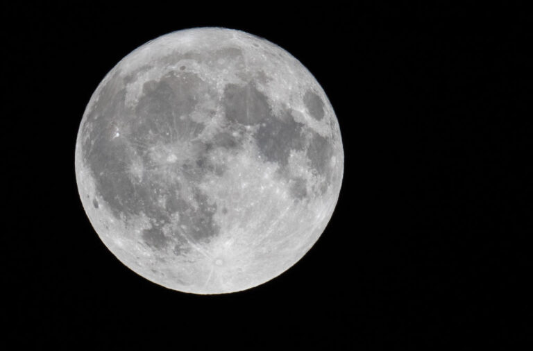 Full Harvest moon