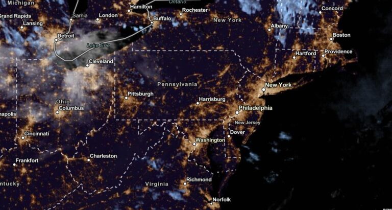 NESDIS via NOAA Satellite View as of September 20, 2023