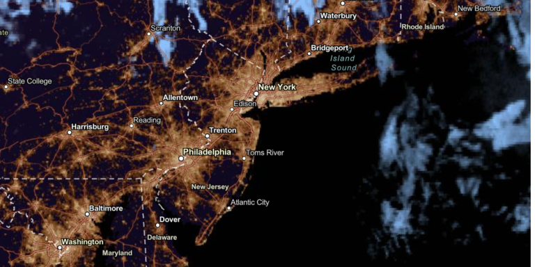 NESDIS via NOAA Satellite View as of September 19, 2023