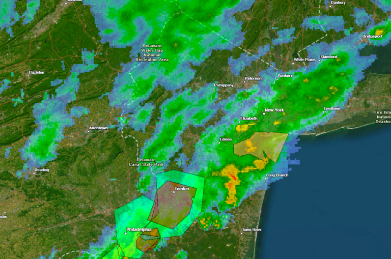 Prévisions météorologiques aux États-Unis : pluie et orages susceptibles de se produire dans le nord-est cette semaine