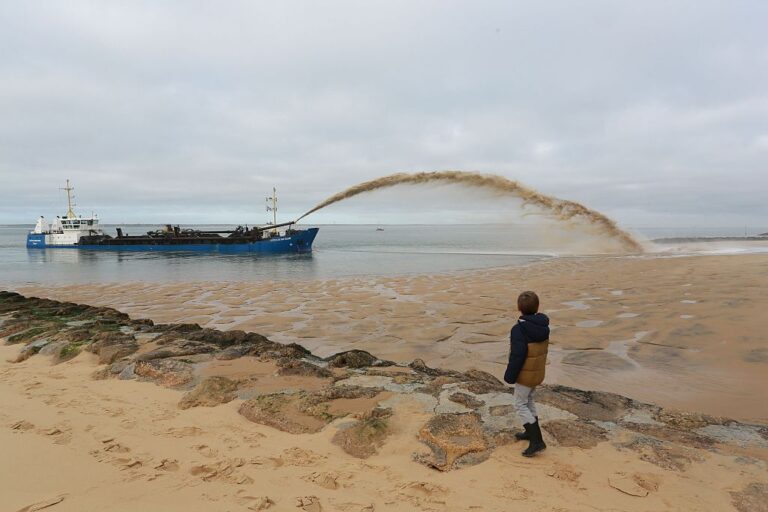 Six milliards de tonnes de sable dragués des océans chaque année ;  Menace la vie marine et les communautés océaniques