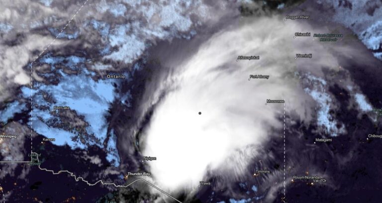 NESDIS via NOAA Satellite View as of October 1, 2023