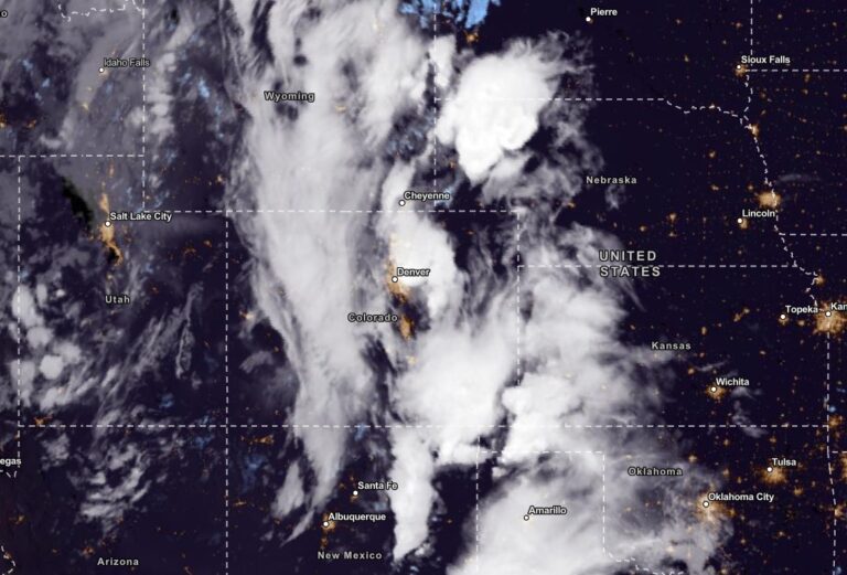 NESDIS via NOAA Satellite View as of October 3, 2023