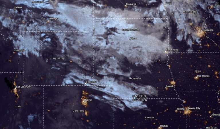 NOAA Satellite View as of October 6, 2023