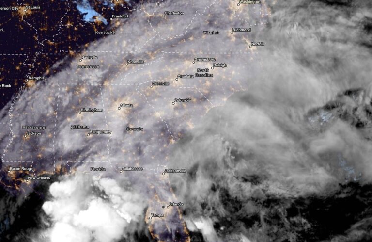 NESDIS via NOAA Satellite View as of October 12, 2023