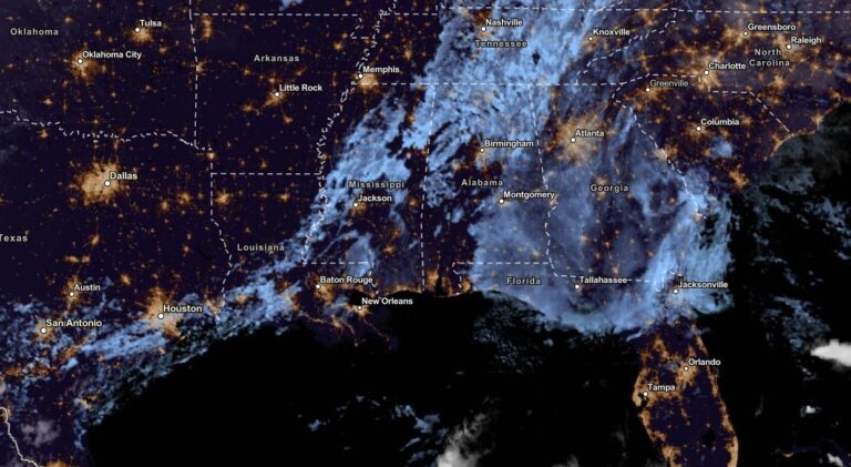 NESDIS via NOAA Satellite View as of October 14, 2023