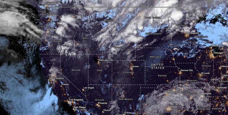 NESDIS via NOAA Satellite View as of October 24, 2023