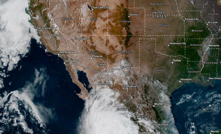 NESDIS via NOAA Satellite View as of October 21, 2023