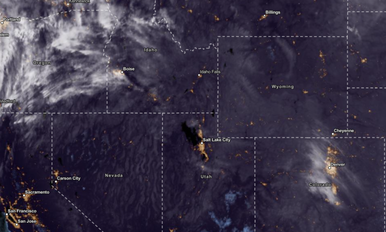 NESDIS via NOAA Satellite View as of October 16, 2023