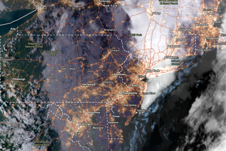 NESDIS via NOAA Satellite View as of September 30, 2023