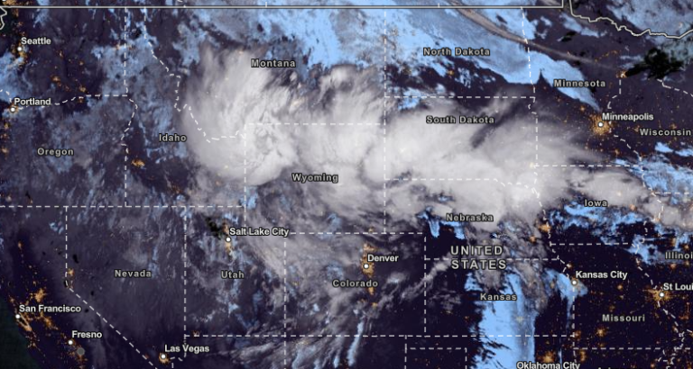 NESDIS via NOAA Satellite View as of October 12, 2023