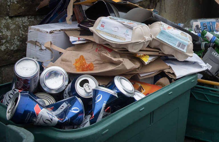 Illegal Dumping, Contamination from Hazardous Waste End Recycling Carts on North Carolina Private Property