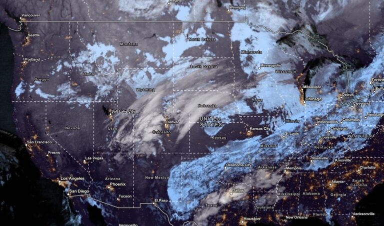 NESDIS via NOAA Satellite View as of October 28, 2023