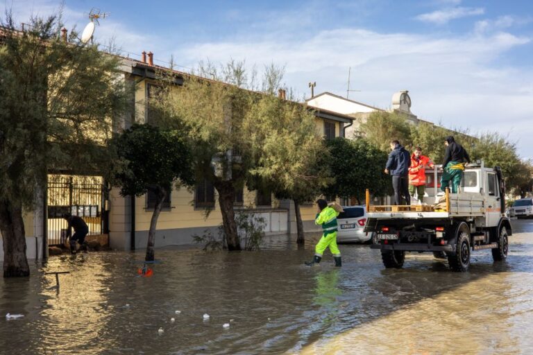 effects of Storm Ciaran in Italy