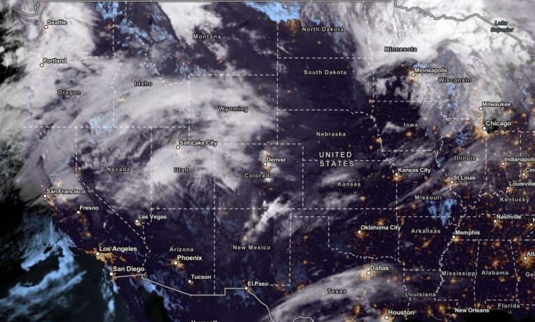 NOAA Satellite View as of November 6, 2023