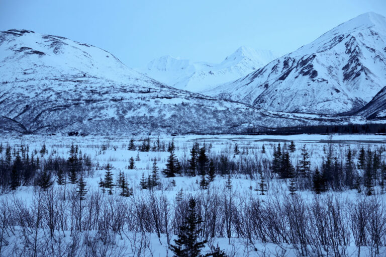 General Views Of The Trans-Alaska Pipeline System