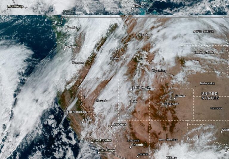 NOAA Satellite View as of November 13, 2023.