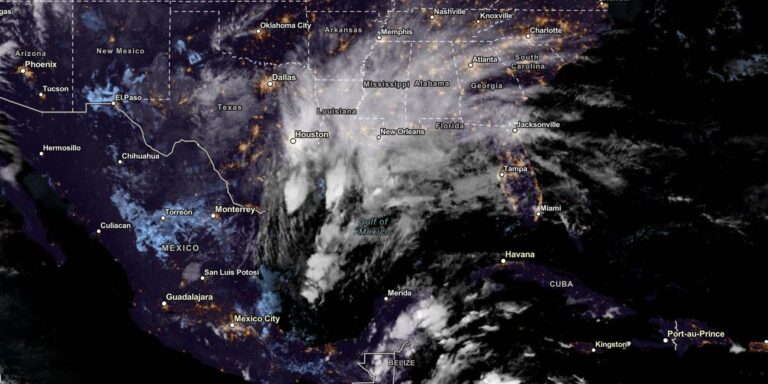 NOAA NESDIS Satellite View as of November 14, 2023