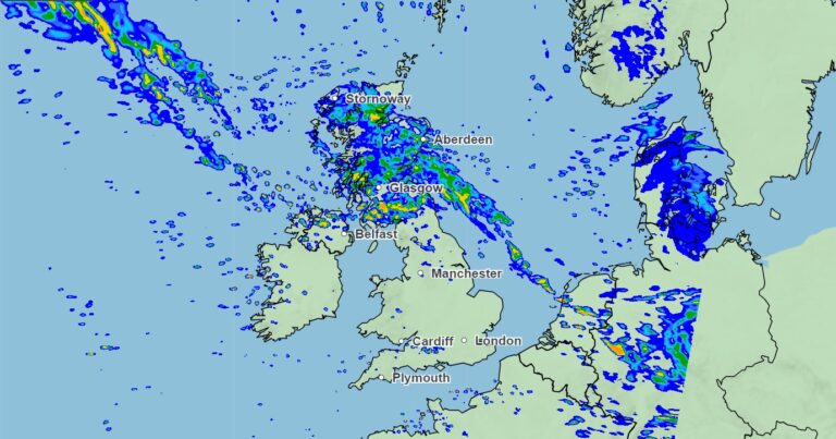 MET Office Satellite Weather as of November 15, 2023