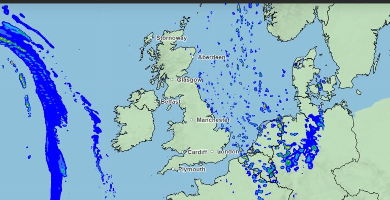 MET Office Weather Forecast as of November 24, 2023