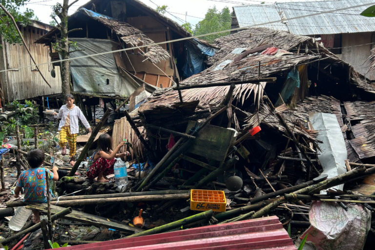 effects of quake in Surigao del Sur