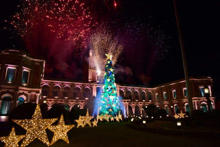 PARAGUAY-RELIGION-CHRISTMAS-TREE