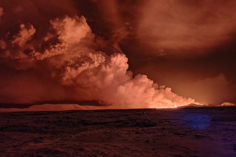 volcanic eruption