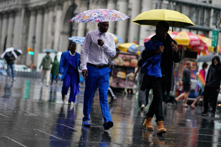 Les pluies les plus fortes et les rafales de vent pourraient affecter les déplacements dans les zones métropolitaines telles que New York et Boston