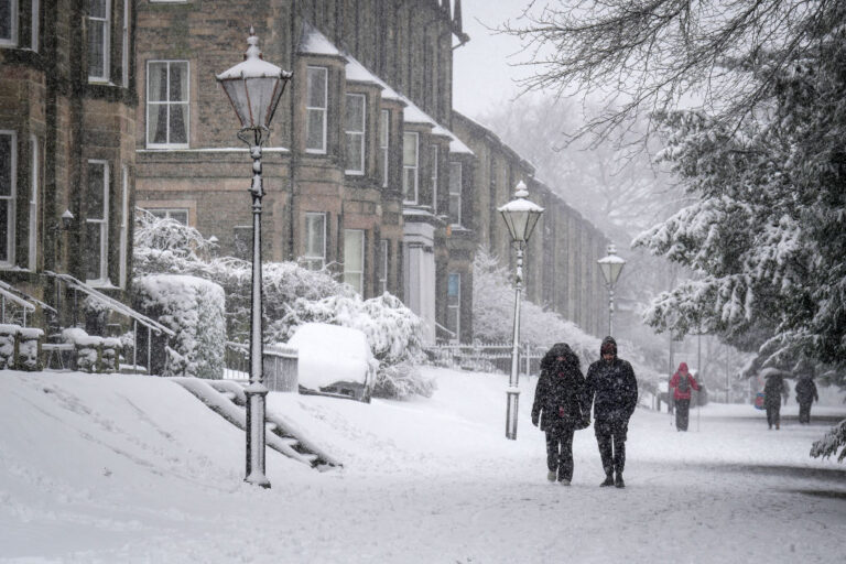 Snow and Ice Weather Warnings Return For Northern England