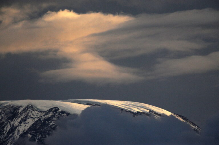 ice cap in Africa