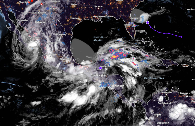 Zoom Earth Satellie via NOAA - NESDIS
