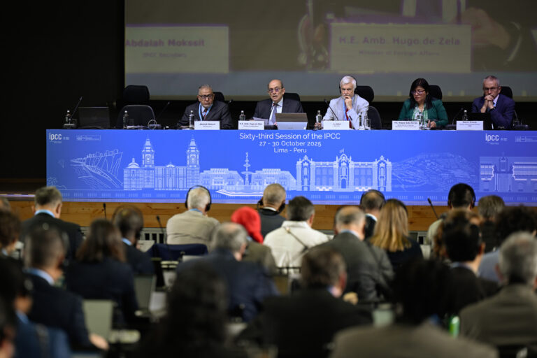 Scientists gather for the 63rd session of the Intergovernmental Panel on Climate Change in Lima, Peru, on Oct. 27, 2025. Credit: Peru Ministry of Environment