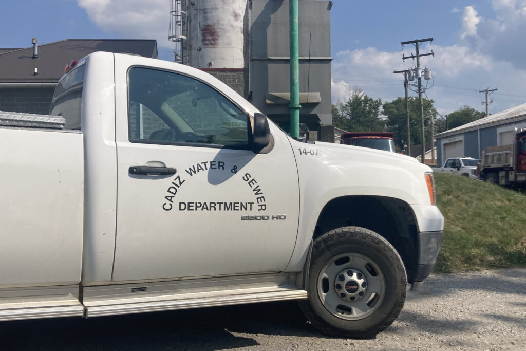 L'usine de traitement des eaux de Cadiz, Ohio. Crédit : Julie Grant/Le Front Allegheny