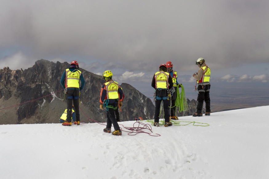 avalanche rescuers