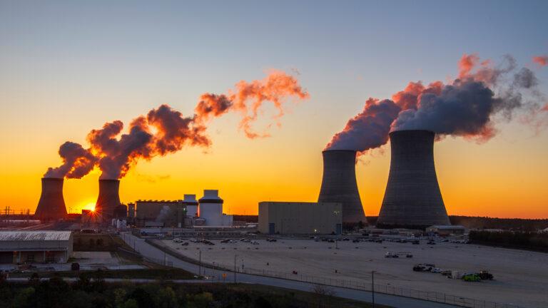 A view of Plant Vogtle’s four units in Waynesboro, Ga. Credit: Georgia Power