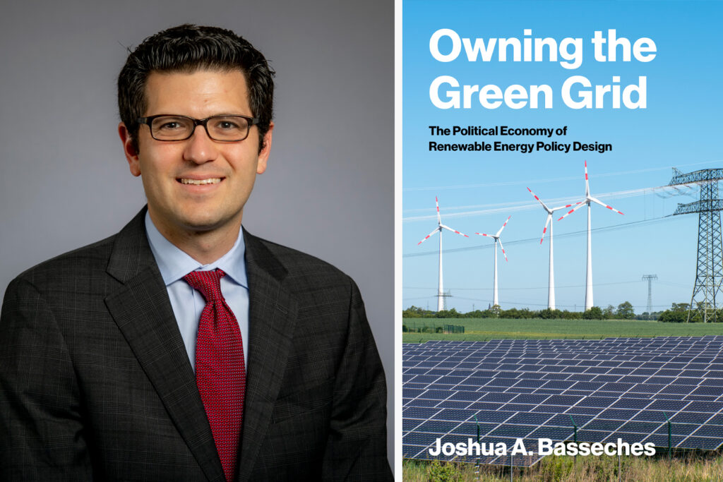 Joshua Basseches et son nouveau livre, « Owning the Green Grid ».
