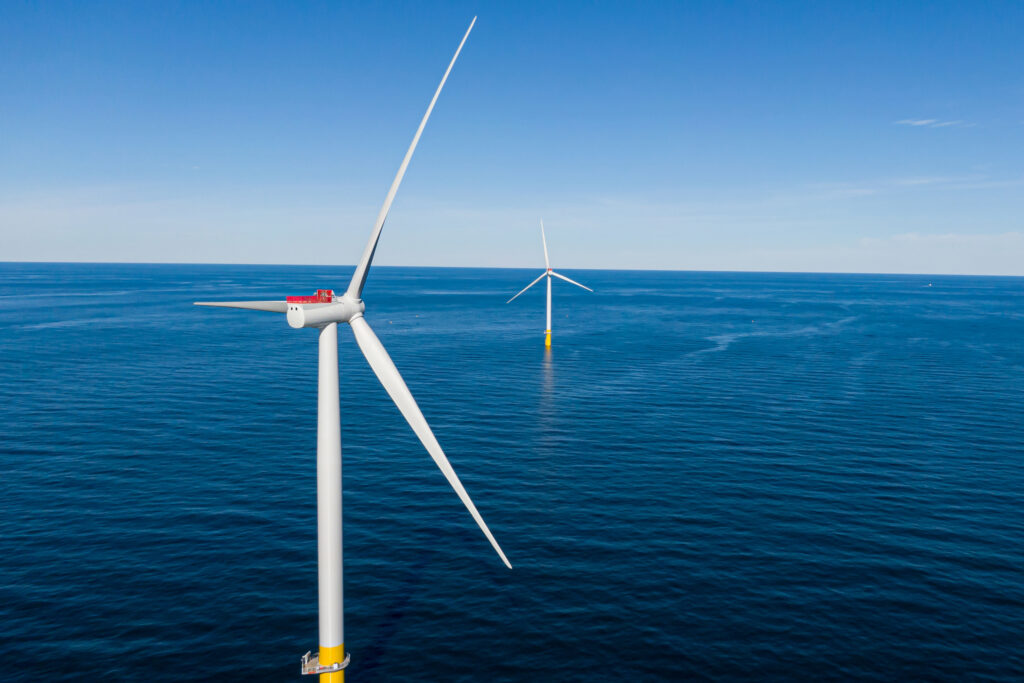The Coastal Virginia Offshore Wind project is likely to be completed next year. Credit: Dominion Energy