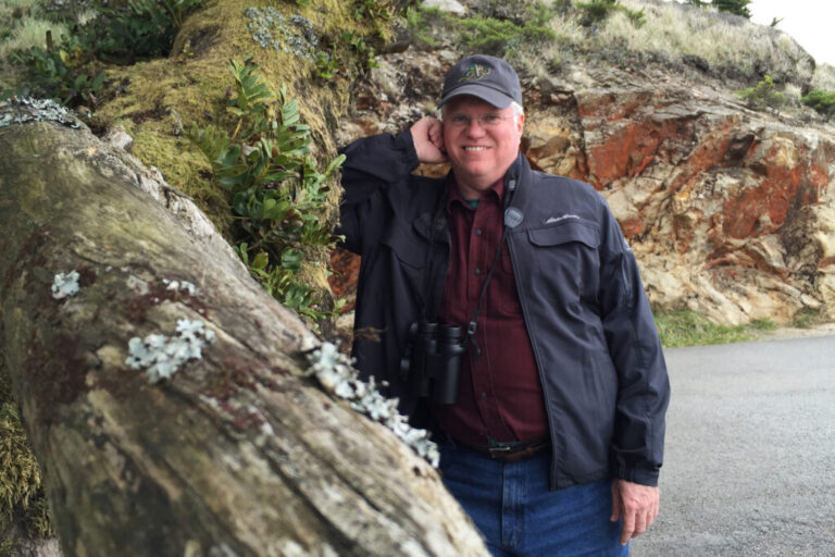 James Bruggers at Point Reyes in Marin County, California. Credit: Courtesy of Chris Bruggers