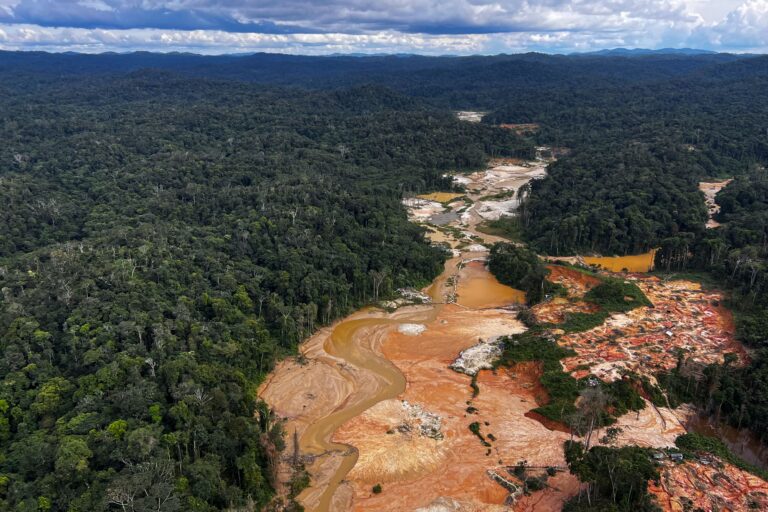 Illegal Amazon Mining