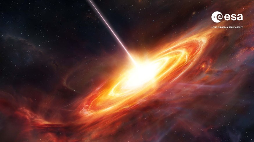 Artist’s impression of quasar